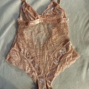 Pink Rose Body Suit